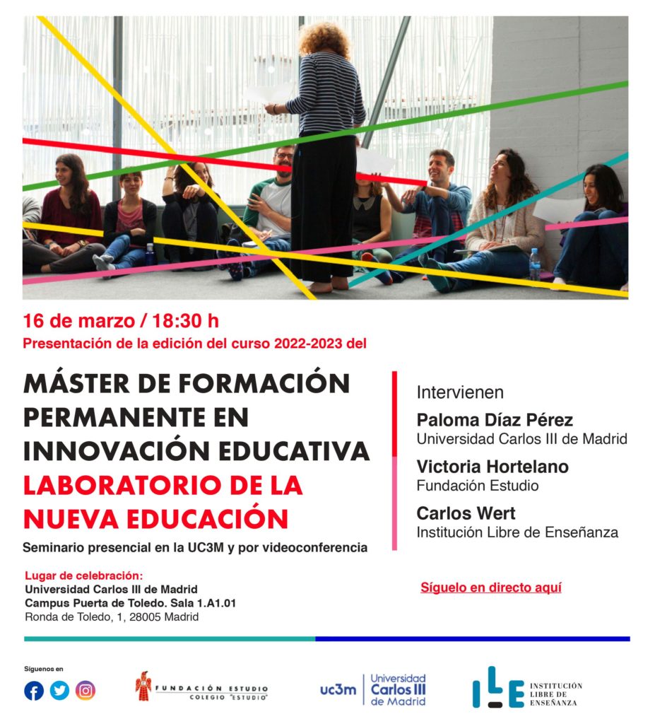 Presentación V Edición del Máster en Innovación Educativa